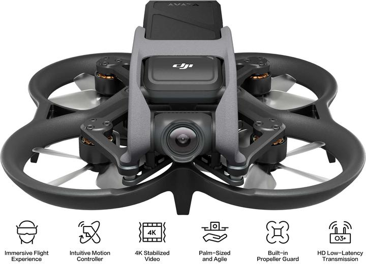 Image du produit DJI Avata Pro-View Combo (18 min, 410 g, 48 Mpx)