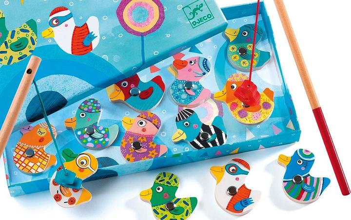 Immagine prodotto Djeco Pesca anatra magnete gioco (Multilingue)