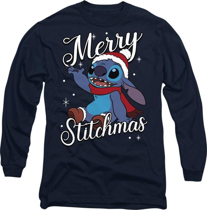 Produktbild Lilo & Stitch Merry Stitchmas TShirt (XXL)