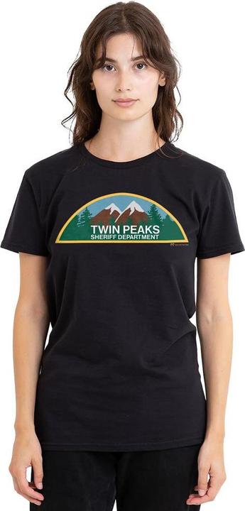 Actual product image Twin Peaks Unisex Adult Sheriff Department T-Shirt (L)