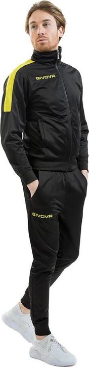 Givova Tuta Revolution Trainingsanzug Schwarz-Gelb TR033 1007 L (L)