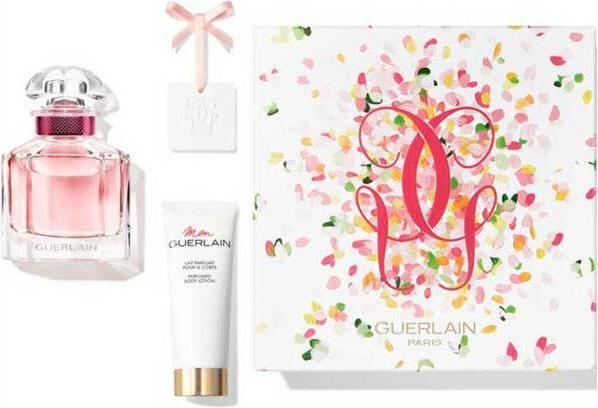 Produktbild Guerlain Set Mon Bloom Of Rose Edt 50ml + Body Lotion 75ml + Pendant with pendant (Parfum set)