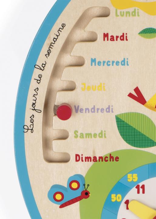 Image du produit Janod Calendrier Au fil du temps (Français)