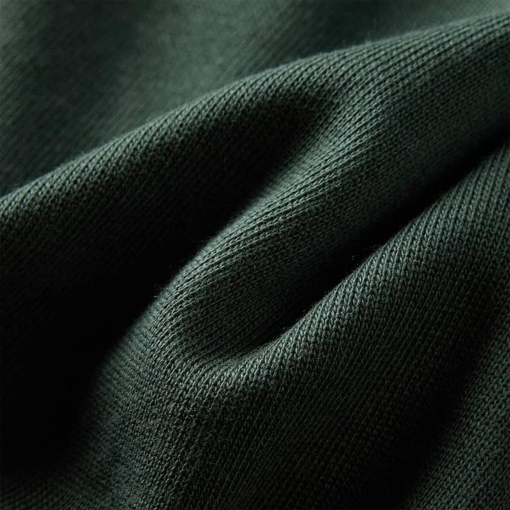 Produktbild VidaXL Kinder-Sweatshirt Dunkelgrün 92,Material: 92 % Baumwolle. 8 (92)
