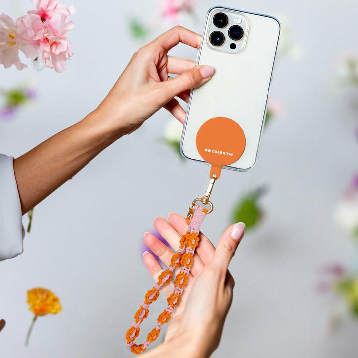 Image du produit Caseme Coco Bracelet pour smartphones avec fleurs (Polyester, Polyuréthanes thermoplastiques (TPU), Coton)