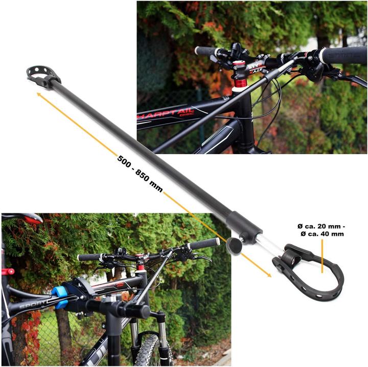 Produktbild Wiltec Reparaturständer 360° schwenkbar 30kg Fahrrad Montageständer verstellbar