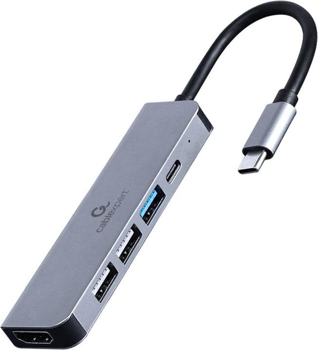 Gembird Multi Port Adapter USB Type C (USB-C, 5 Ports)