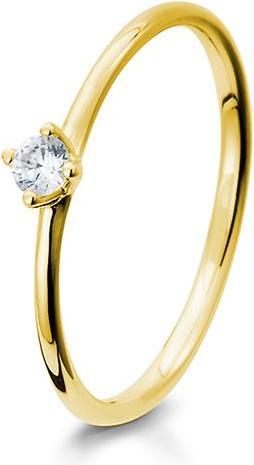 Image du produit Breuning BAGUE - BRILLE. 0,10 ct. H/si (61, Or 750/18 K)