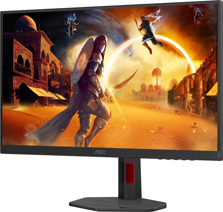 Image du produit AOC 68,6cm (27") U27G4R 16:09 2xHDMI+DP+USB noir/rouge (3840 x 2160 pixels, 27")