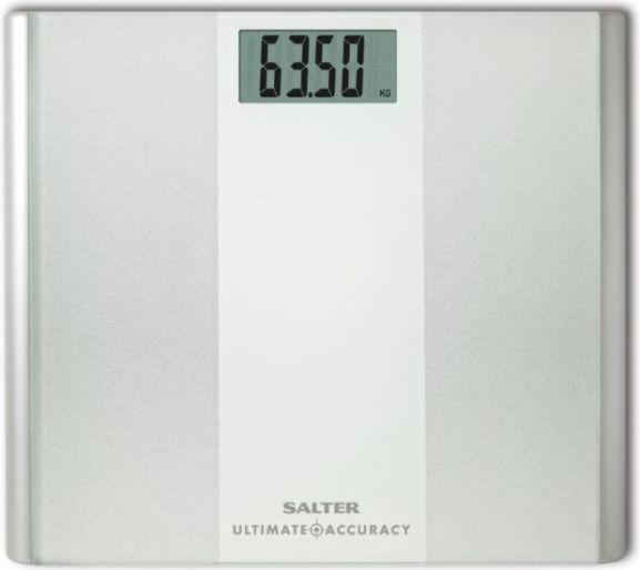 Salter 9009 WH3R Bilancia elettronica da bagno di massima precisione bianca (180 kg)