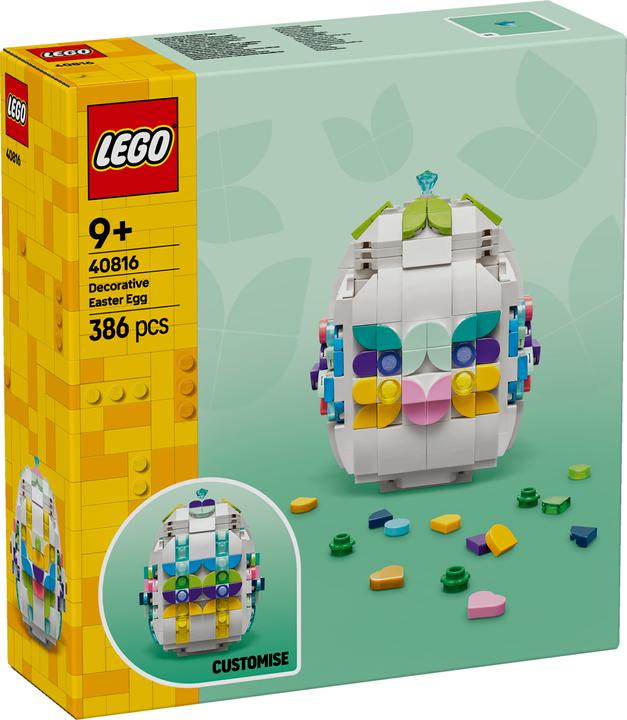 Immagine prodotto LEGO Uovo di Pasqua decorato (40816, LEGO Icons)