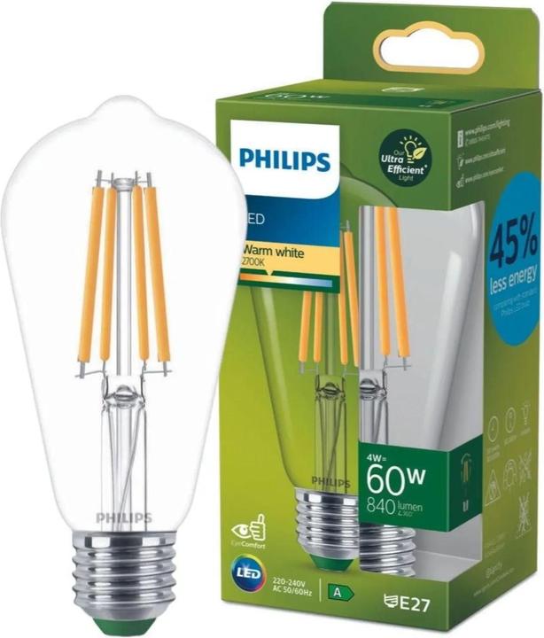 Produktbild Philips LED Classic (E27, 4 W, 840 lm, 1 x, A)