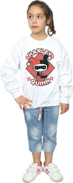 Image du produit - Sweat CHIBI HARLEY QUINN BADGE - Fille (128)