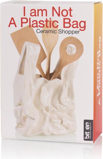 Image du produit Bitten I Am Not A Plastic Bag (1 x, 16 x 7 x 23 cm)