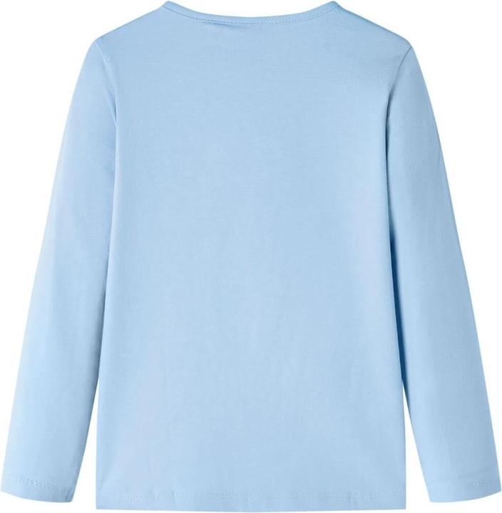 Produktbild VidaXL Kinder-Langarmshirt Hellblau 104,Material: 95 % Baumwolle. 5 (104)