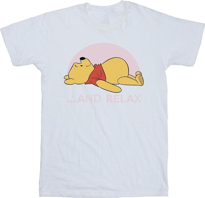 Actual product image Disney Girls Winnie The Pooh Relax Cotton T-Shirt (104)