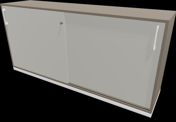 Actual product image Narbutas Choice sliding door cabinet (160 x 40 x 76 cm)