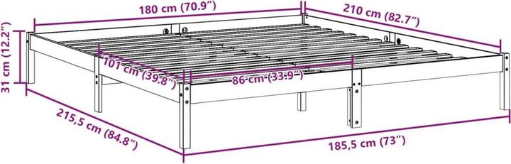 Produktbild VidaXL Gill (180 x 210 cm)
