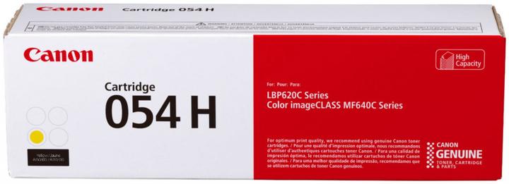 Actual product image Canon 054 H Y (Y)