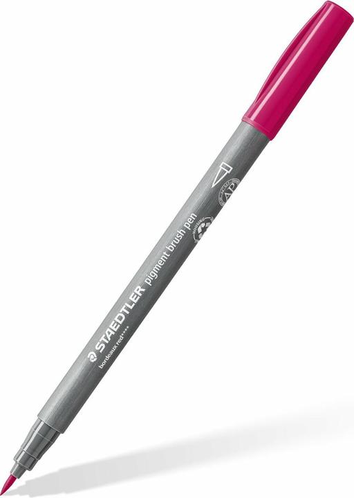 Actual product image Staedtler Pigment brush pen lime green (Lime green, 1 x)