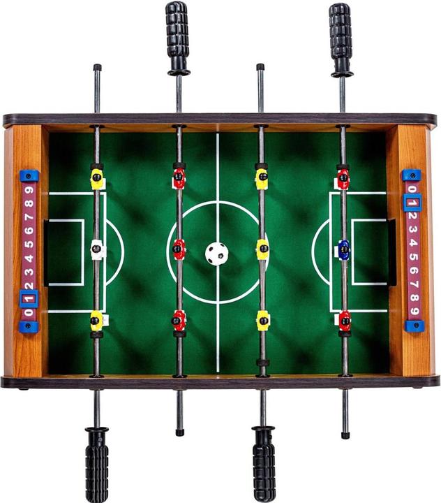 Actual product image Games Planet Mini foosball table DUNDEE 51x31x8cm, light wood decor