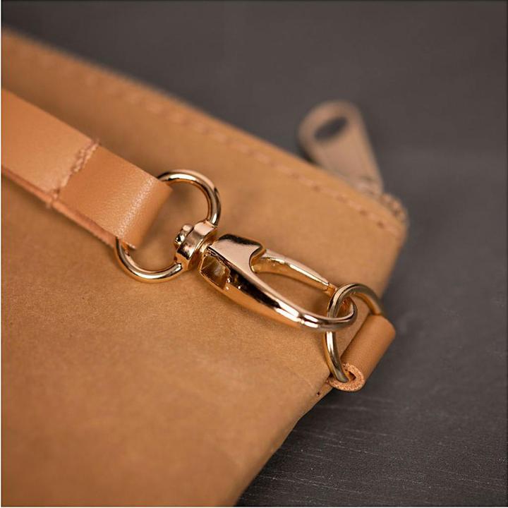 Produktbild Creativ Company Kunstledertasche Braun, 21x18cm