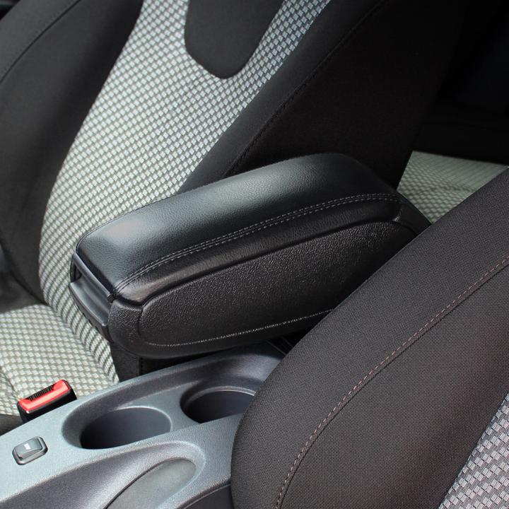 Actual product image Pro-Tec Centre armrest suitable for Opel Astra H with storage compartment imitation leather black