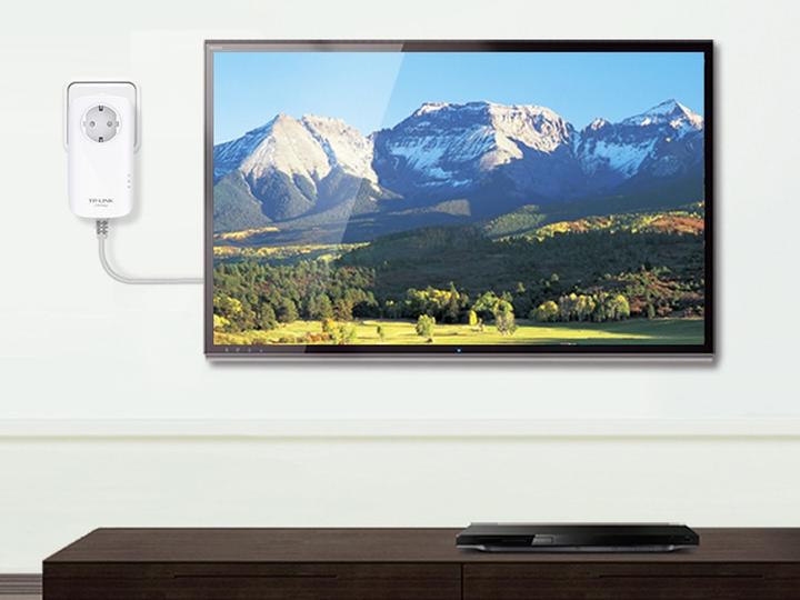 Actual product image TP-Link AV1300 Gigabit Passthrough Powerline Starter Kit (1200 Mbit/s)