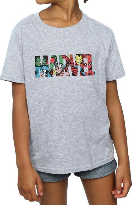 Actual product image Girls Infill Character Cotton Logo T-Shirt (140, 146)