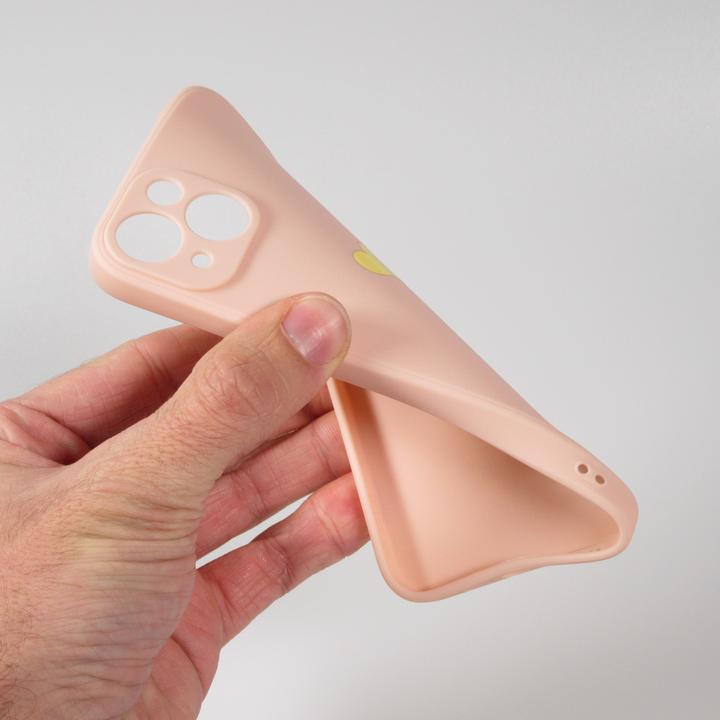Image du produit PhoneLook Coque Silicone Mat Coeur doré (Apple iPhone 14)
