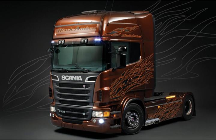 Image du produit Italeri Scania R Noir Ambre