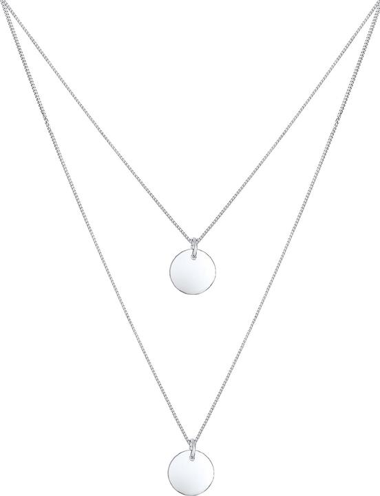 Elli Layering Kreis (Sterling Silber, 45 - 50 cm)