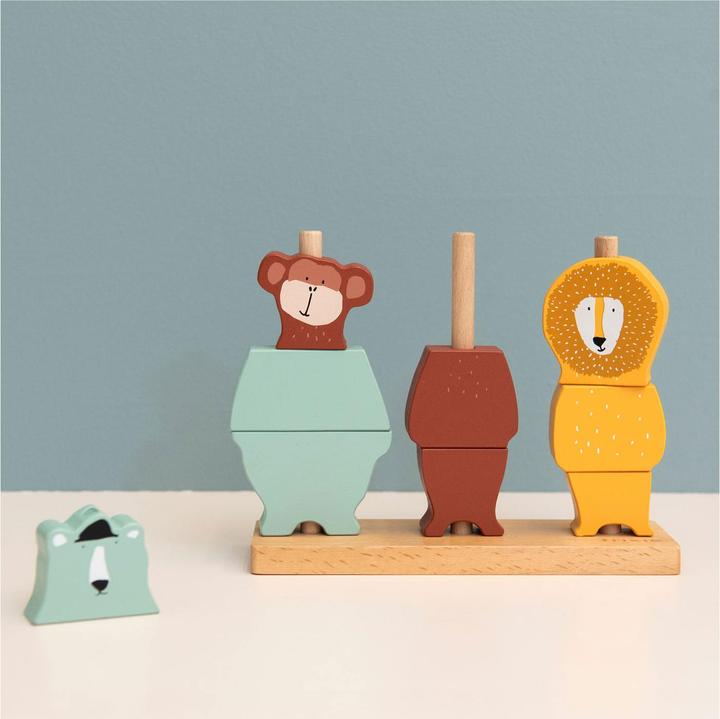 Immagine prodotto Trixie Baby Puzzle di animali in catasta di legno
