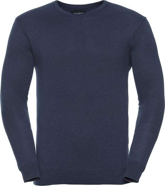 Russell BaumwollAcryl VAusschnitt Sweatshirt