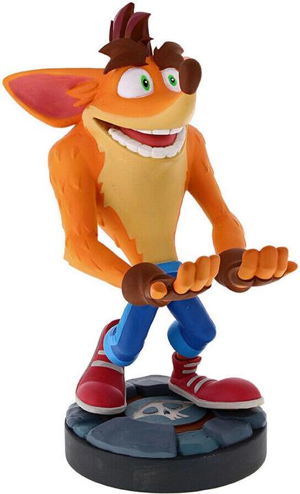 Actual product image Exquisite Gaming Crash Bandicoot NEW- Cable Guy (Xbox 360, Xbox Series X, PC, Mac, Xbox One S, Switch, PS4, PS5)