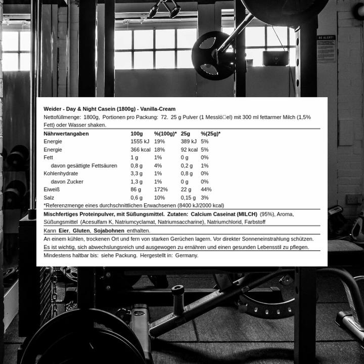 Immagine prodotto Weider 100% (Vaniglia, Pomata, 1 pz., 1800 g)