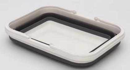 Actual product image Campingfox Foldable basket 10l grey