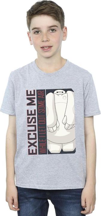 Produktbild Disney Big Hero 6 Baymax Excuse Me Some Air TShirt Jungen (140, 146)