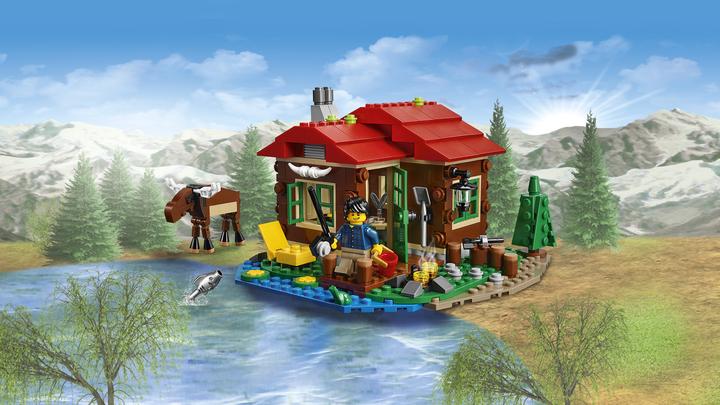 Produktbild LEGO Hütte am See (31048, LEGO Creator Expert)