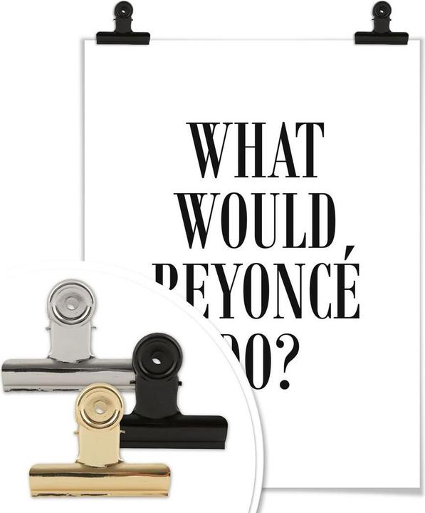 Actual product image Trenddeko What would Beyoncé do (24 x 30 cm)