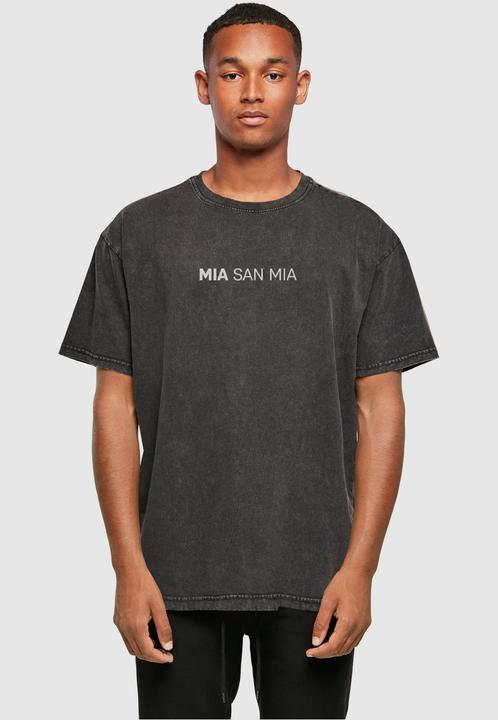 Produktbild FC Bayern München Mia San Mia Acid Washed Heavy Oversize Tee - 111613 (S)