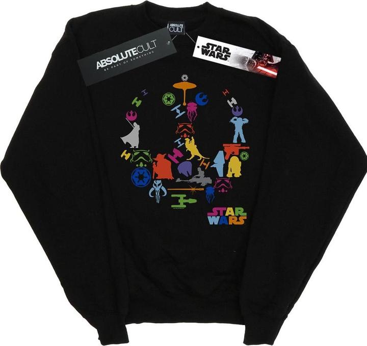 Produktbild Star Wars Silhouette Collage Sweatshirt (XXL)