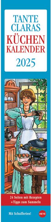 Produktbild Tante Clara Küchenkalender 2025 (Harter Einband, Deutsch)