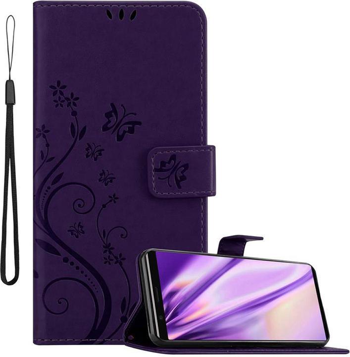 Floral violet foncé