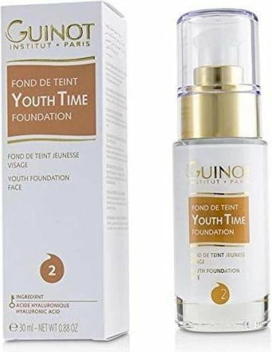 Actual product image Guinot Youth Time Fond De Teint Soin Youth Time Foundation 30ml - No2