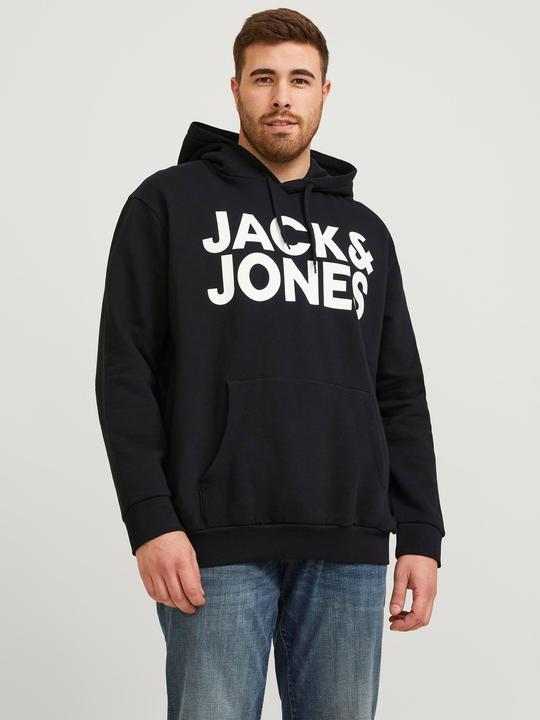 Actual product image Jack & Jones Basic Logo Plus Size Hoodie (XXL)