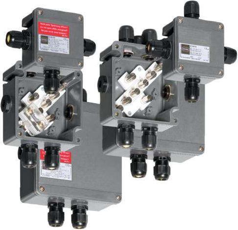 Stahl 8118/111-401 Scatola di giunzione EEX 3xM20