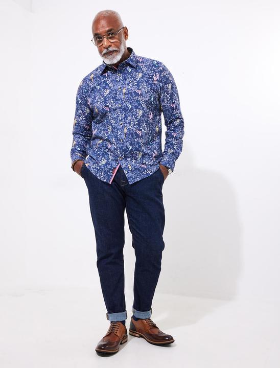 Immagine prodotto Joe Browns Botanical Bird Print Long Sleeve Shirt (S)