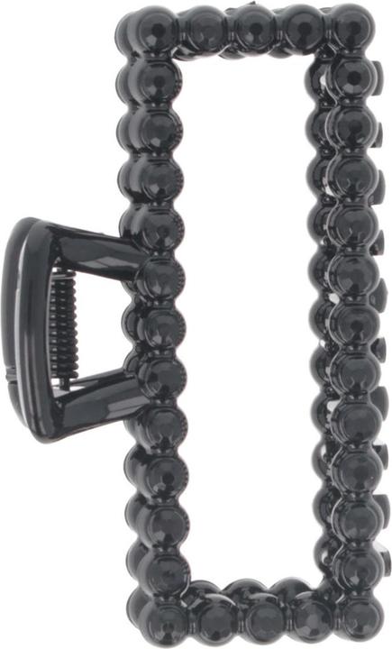 Solida Haarklammer mit schwarzem Strass