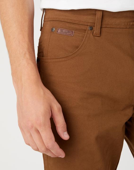 Image du produit Wrangler Texas Slim Pant Straight Fit Saddle Brown (33)